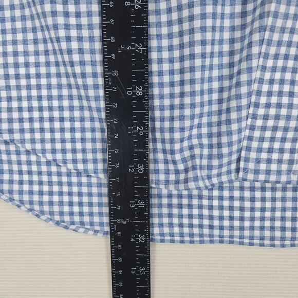 Polo Ralph‎ Lauren Performance Golf Blue Plaid Long Sleeve Button Shirt Size XL - Picture 5 of 8